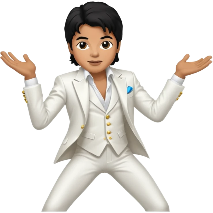 Michael Jackson doing the disco  emoji