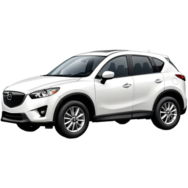 White Mazda cx50 hybrid emoji