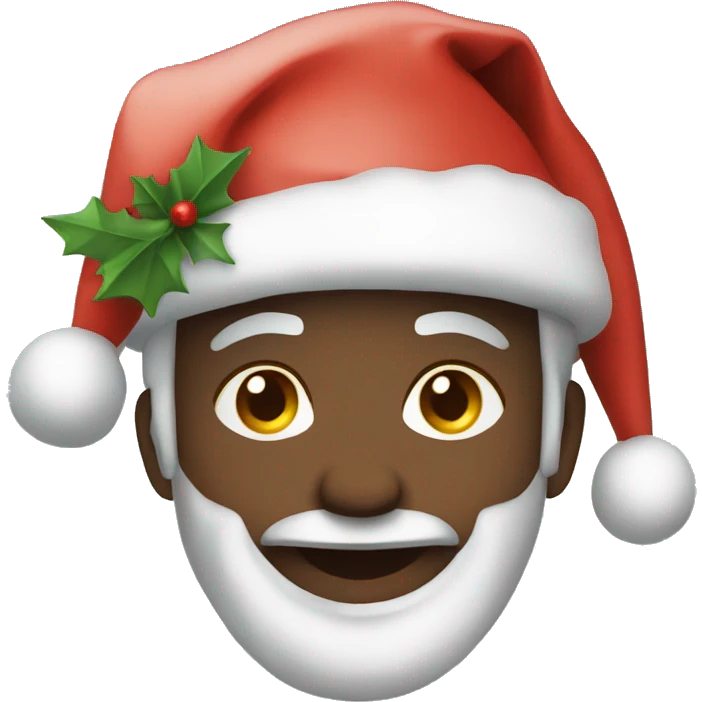Christmas happiness emoji