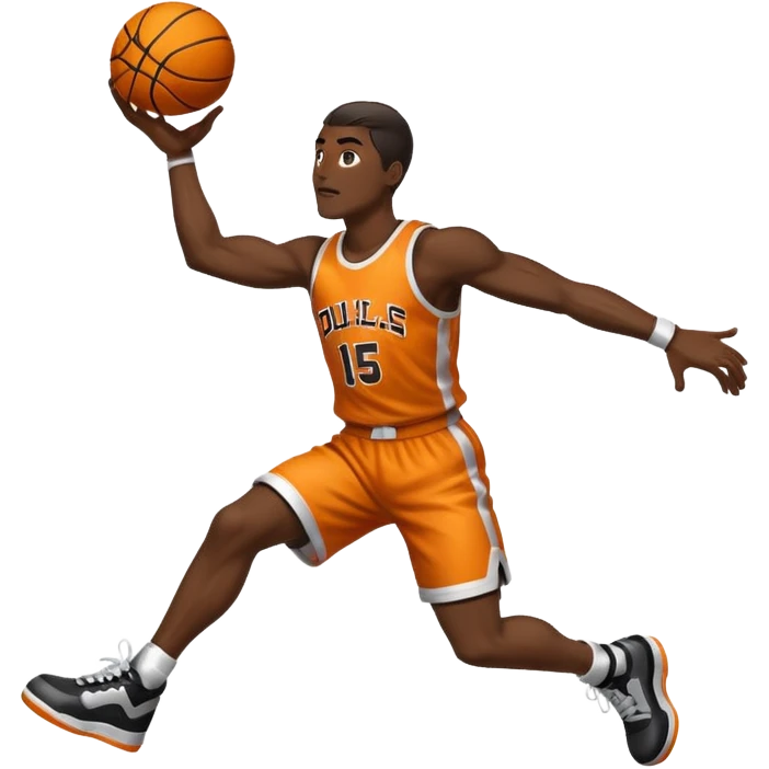 Basketball dunk emoji