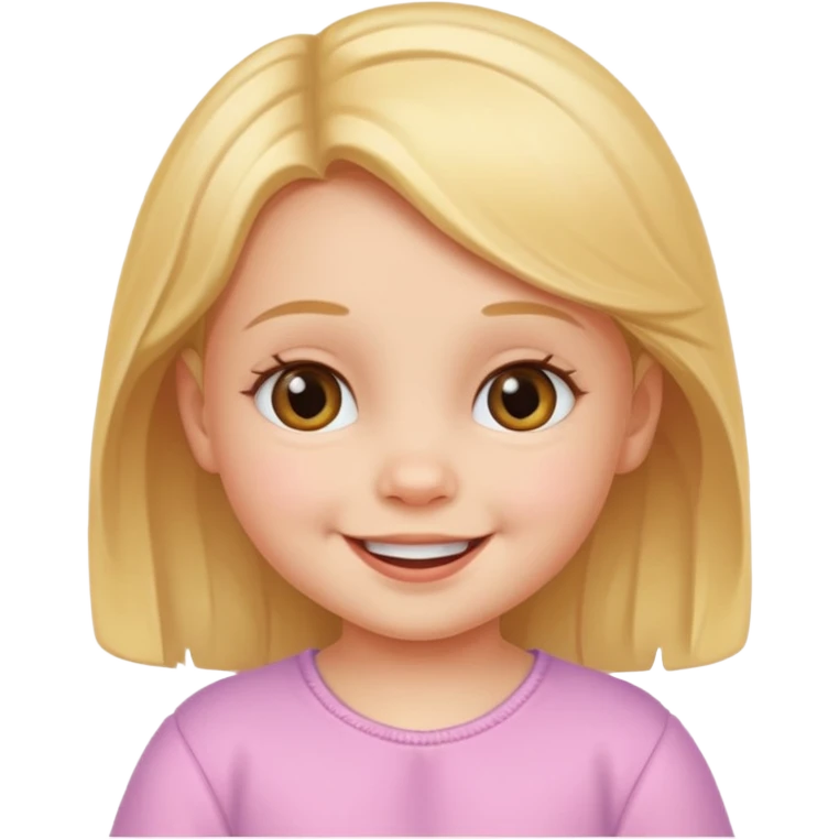 Baby girl emoji