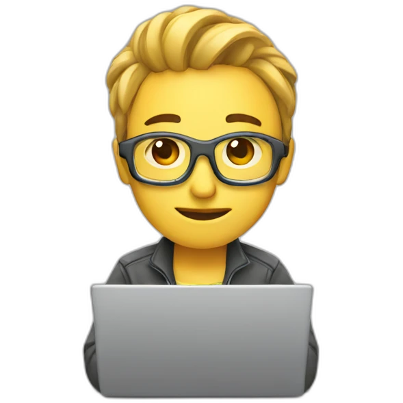 programmer-with-laptop emoji