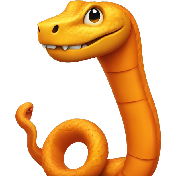 orange snake thumbs up emoji