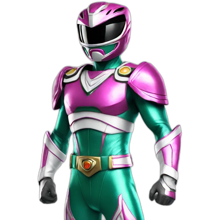 holo Power ranger full body emoji