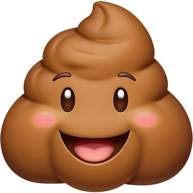 happy poop emoji, smiling emoji