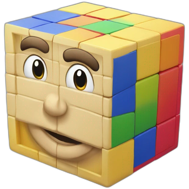 Cubo rubik emoji