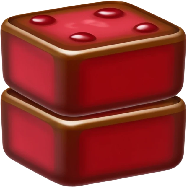 Red Bean Paste Jelly emoji