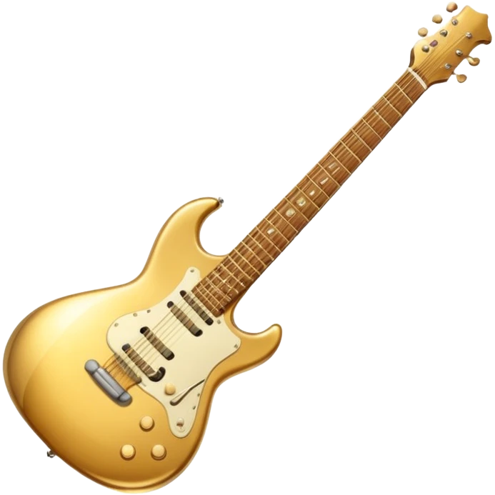 cinematic-realistic-guitar,-polished-metal,-warm-golden-reflections-dancing-along-its-surface,-soft-hands-carefully-positioned-over-the-keys,-glowing-with-an-elegant-and-airy-charm. emoji