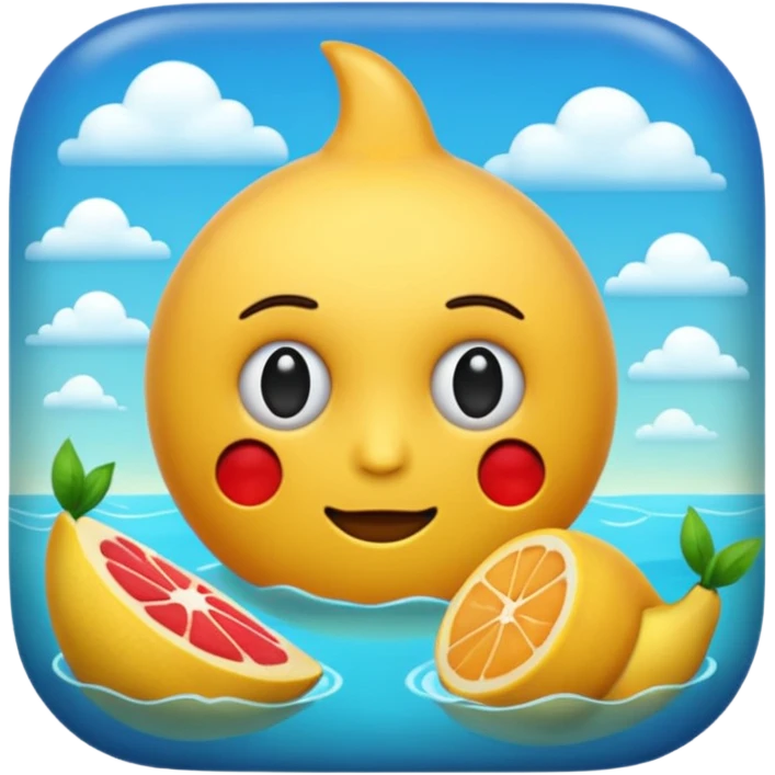 die beiden bilder mischen emoji