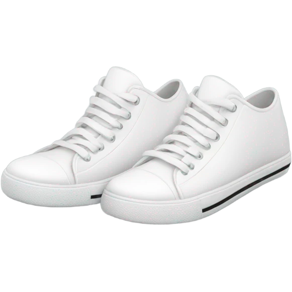 white shoes  emoji