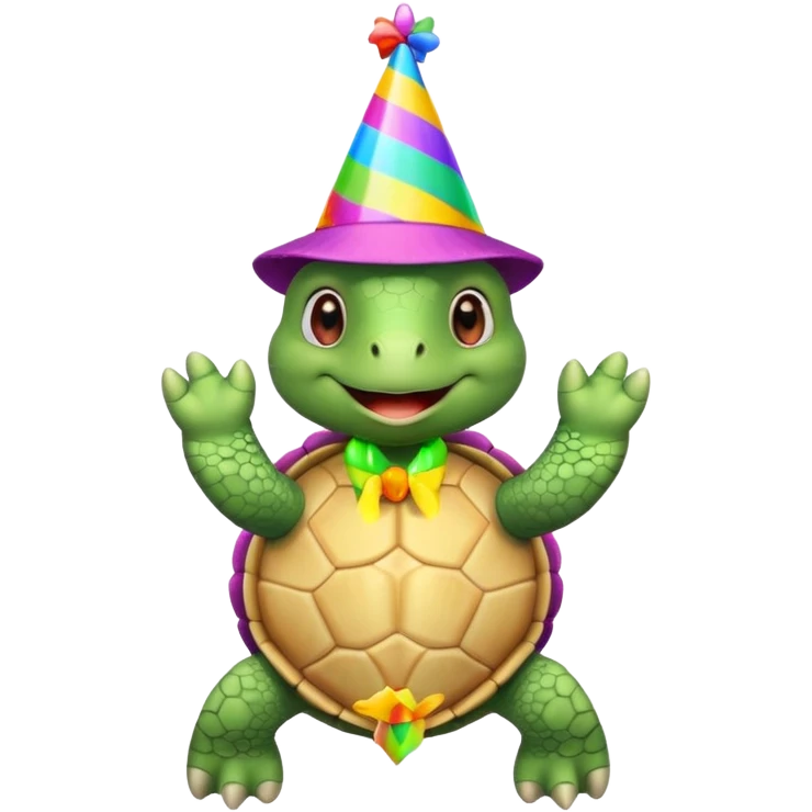 jazzy turtle dance party emoji
