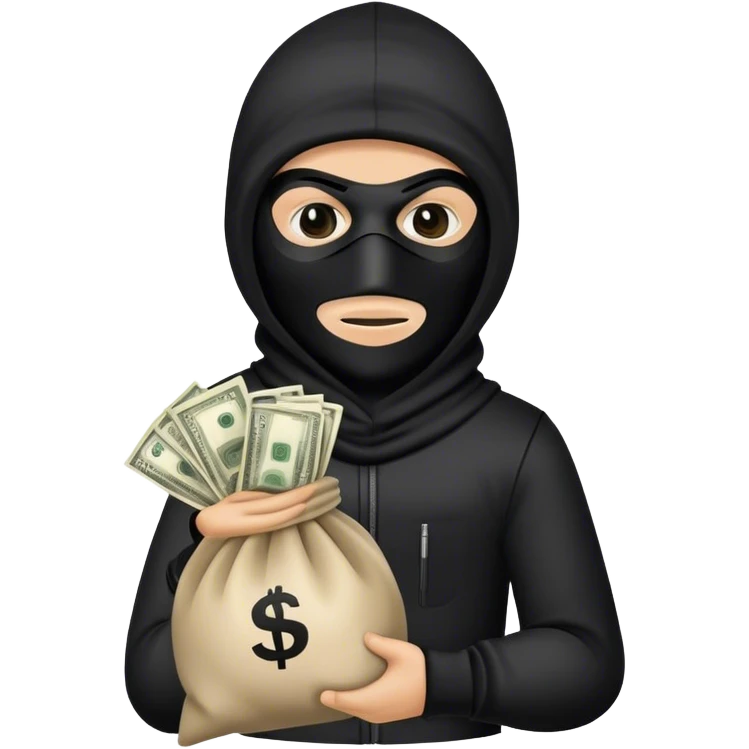 Robber  emoji