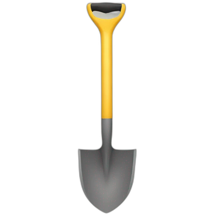 A human shovel emoji