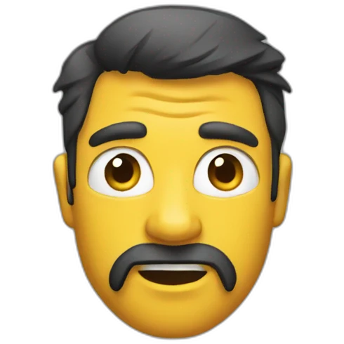 Stupid frontend developer emoji
