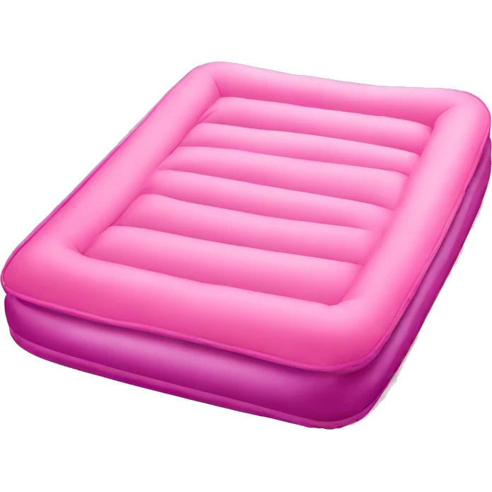 Air mattress pink emoji