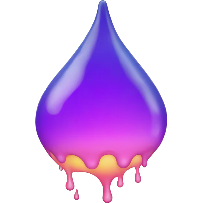 acid drop with smoke emoji