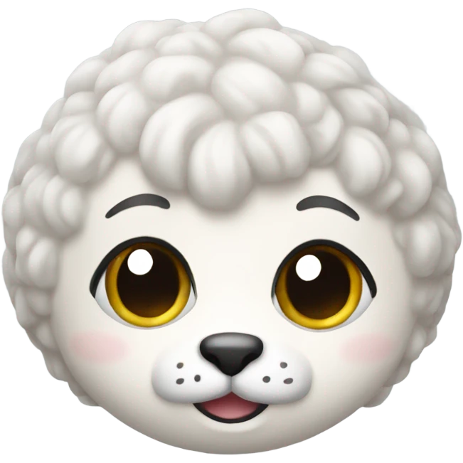 white bolster emoji