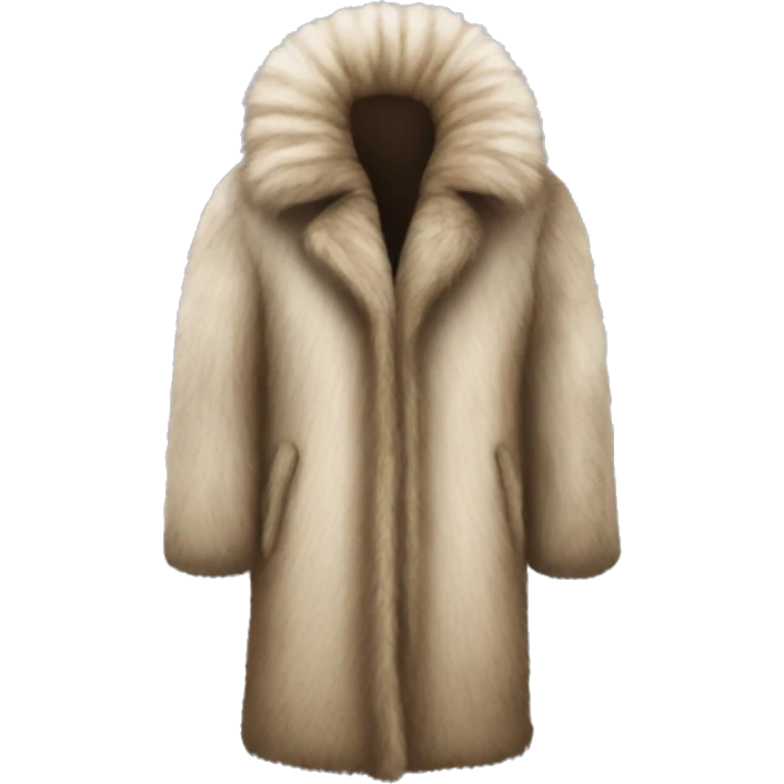 fur coat emoji