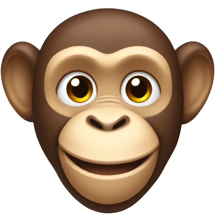 a smiling monkey emoji