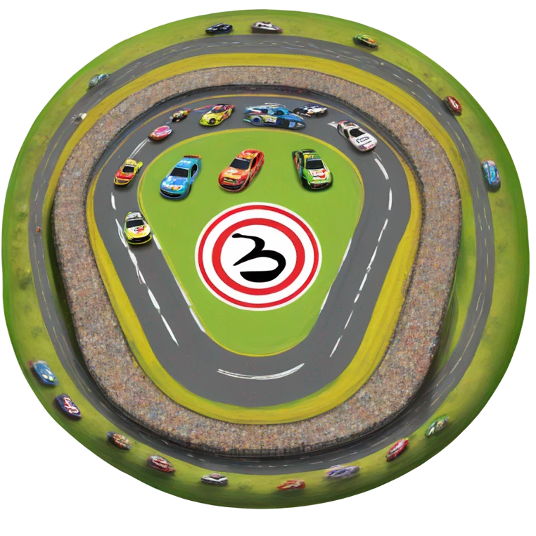 stock car racing emoji