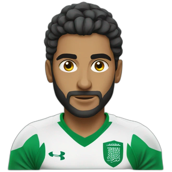 saudi football player emoji