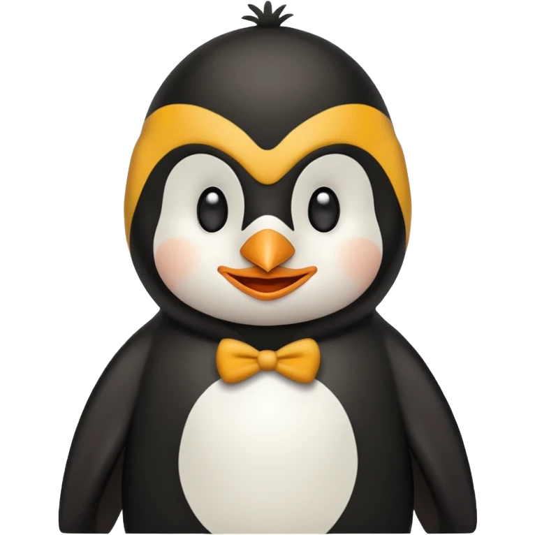 Pingouin humain emoji