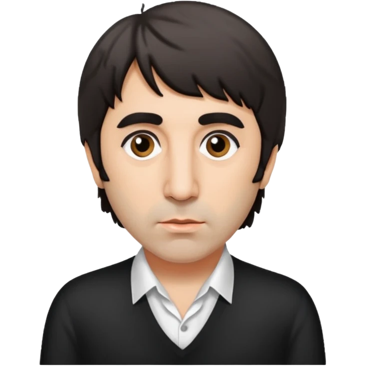 Keith Moon with white shirt emoji