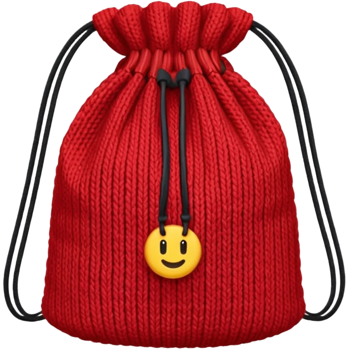 red Knitted Bag emoji