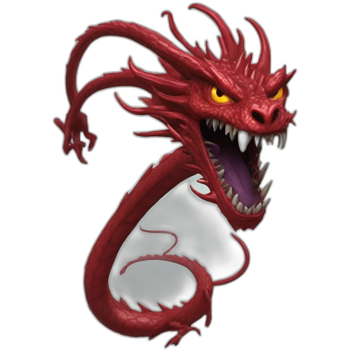 Carnage symbiote dragon emoji
