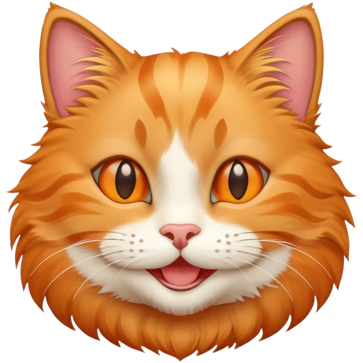 Happy cat face emoji