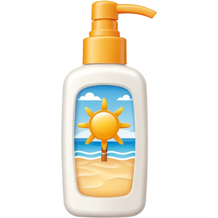 sunscreen without brand emoji