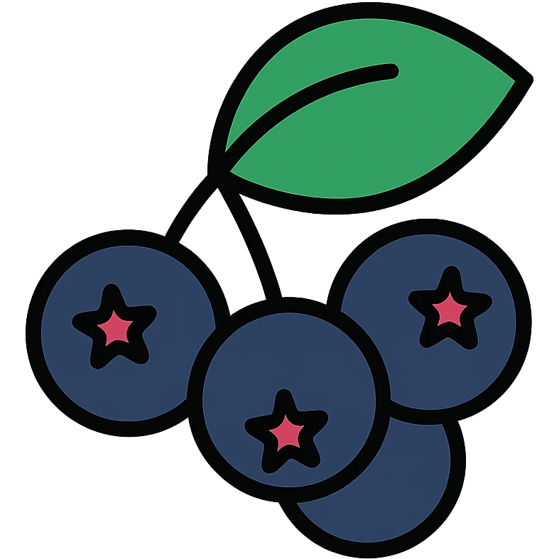 aronia berry emoji