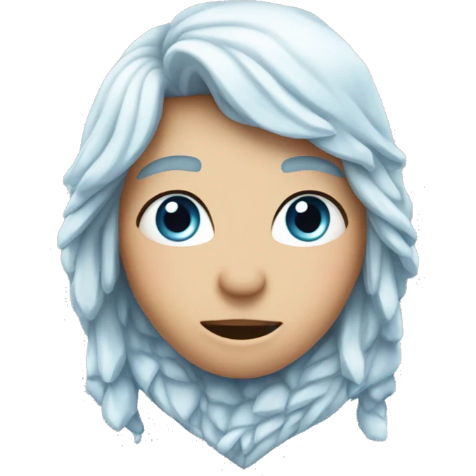 Corazón de hielo  emoji