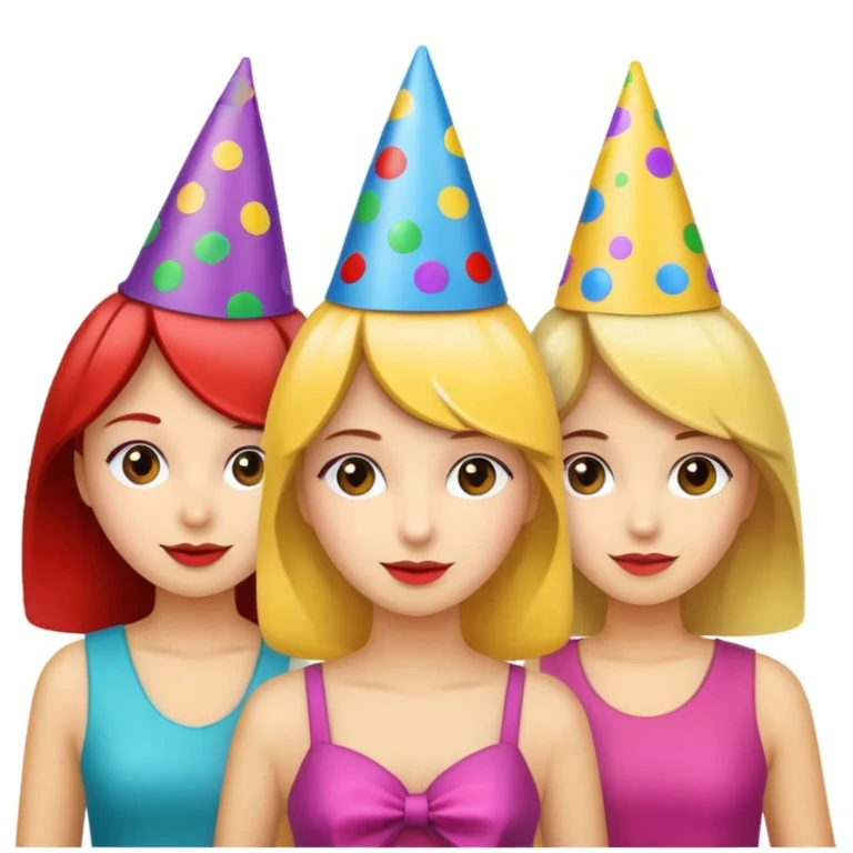 girls party in club emoji
