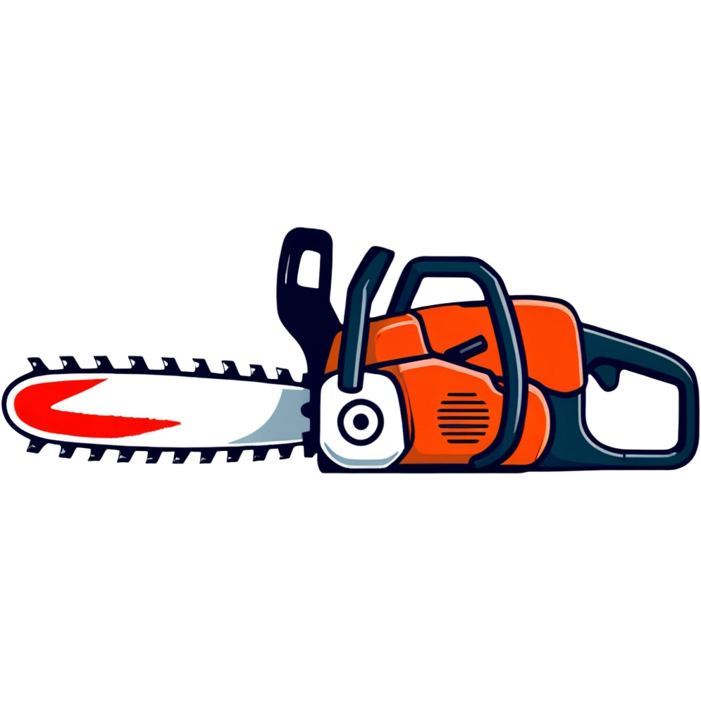 bloody chainsaw emoji