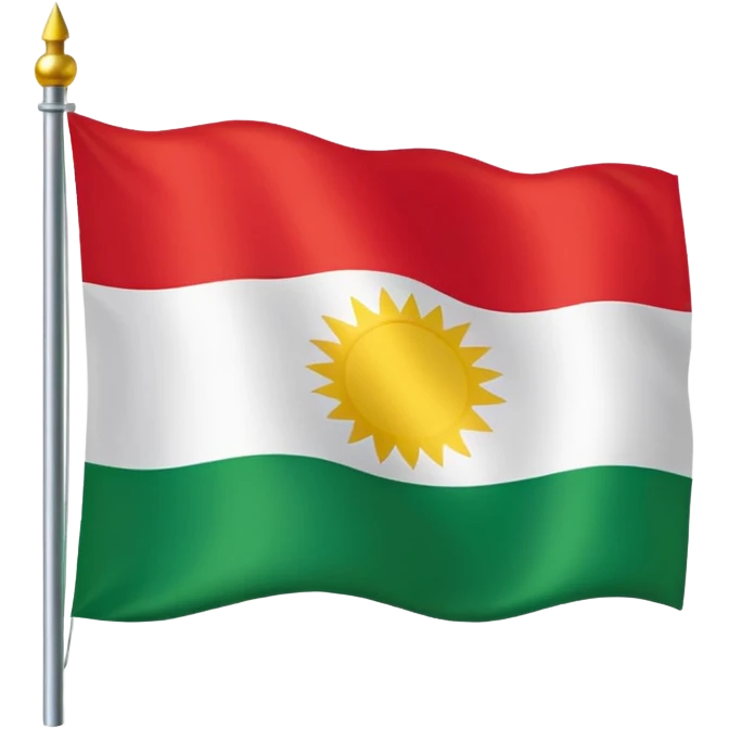 Kurdistan flag emoji