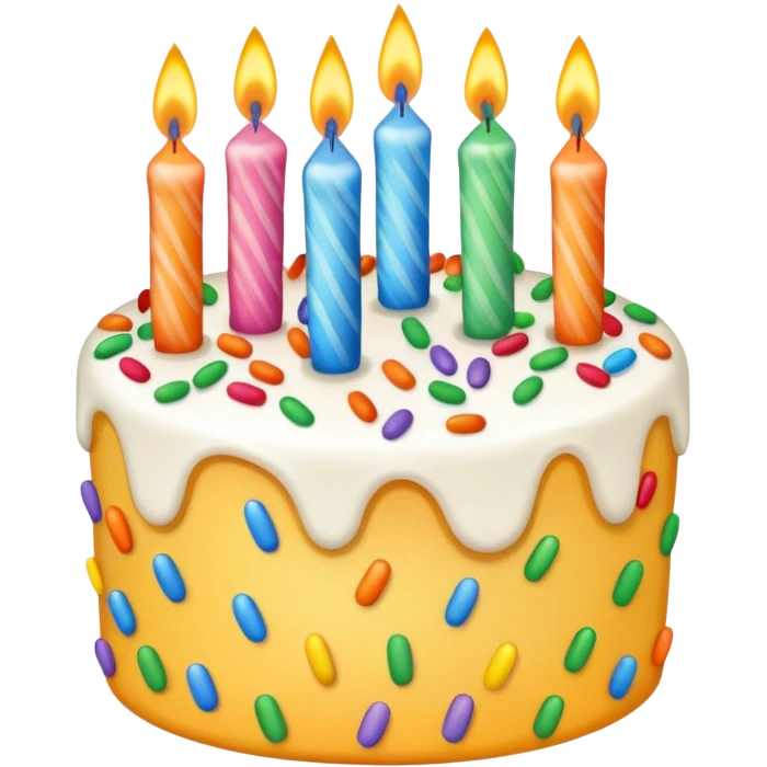 birthday cake emoji