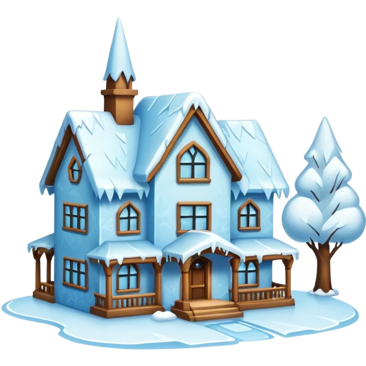 frozen big houses emoji