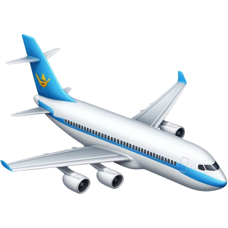 Plane landing emoji