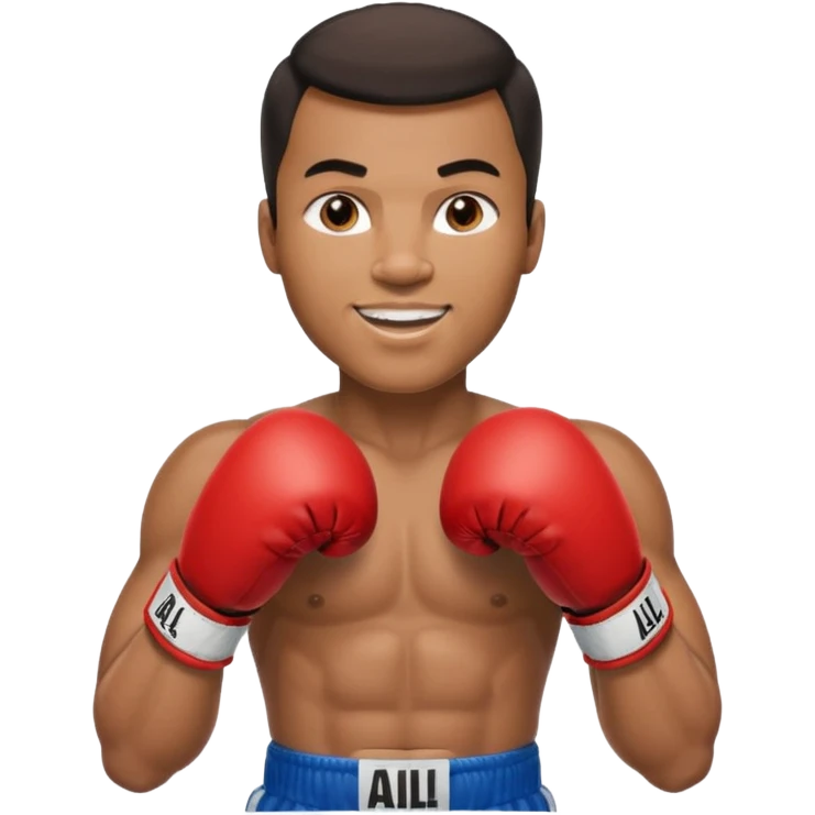 Mohammed Ali boxer emoji
