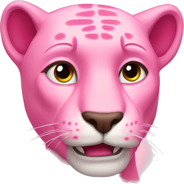 Pink panthers emoji