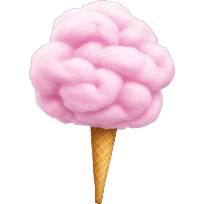 Cotton candy emoji