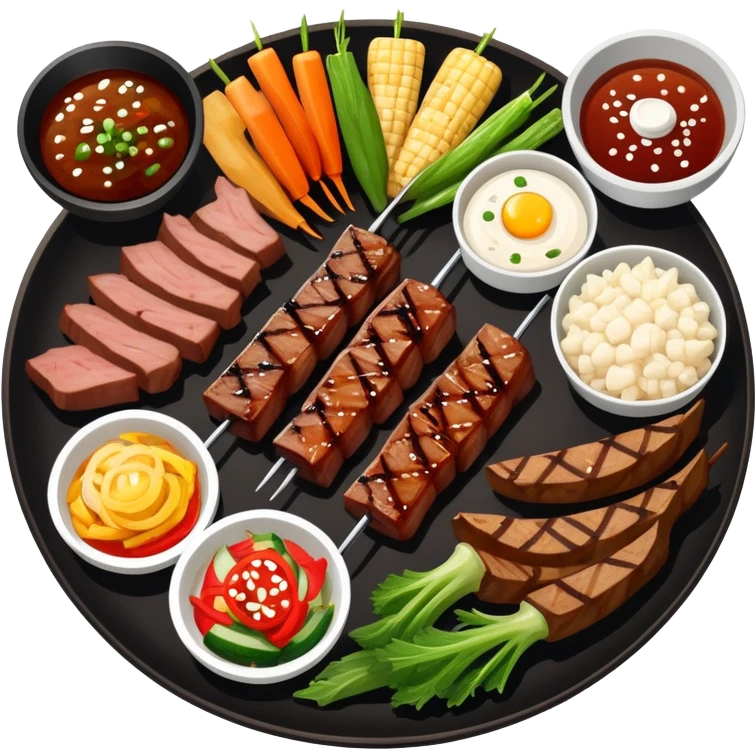 Korean bbq emoji