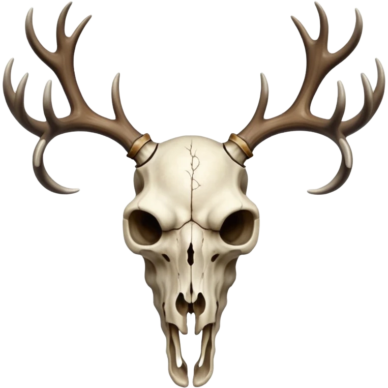 deer skull emoji