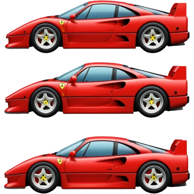 ferrari f40 emoji