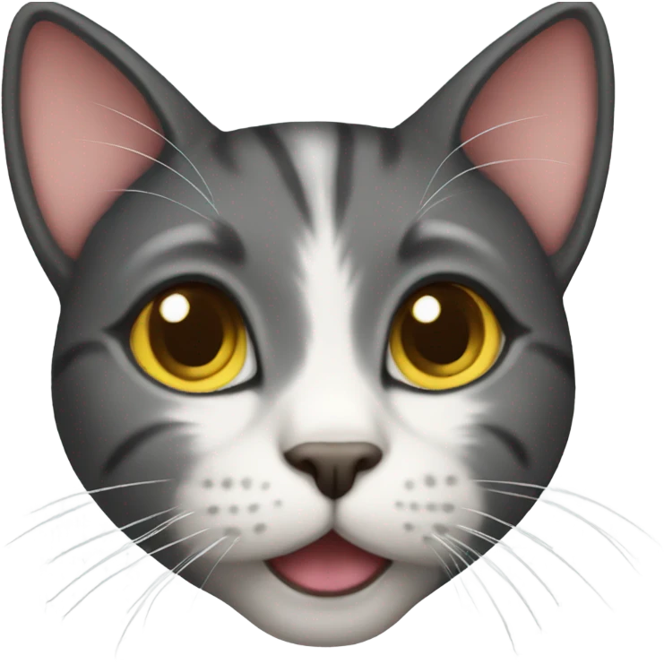 New years kitty emoji