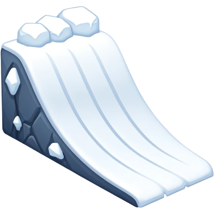 snow slope kicker emoji