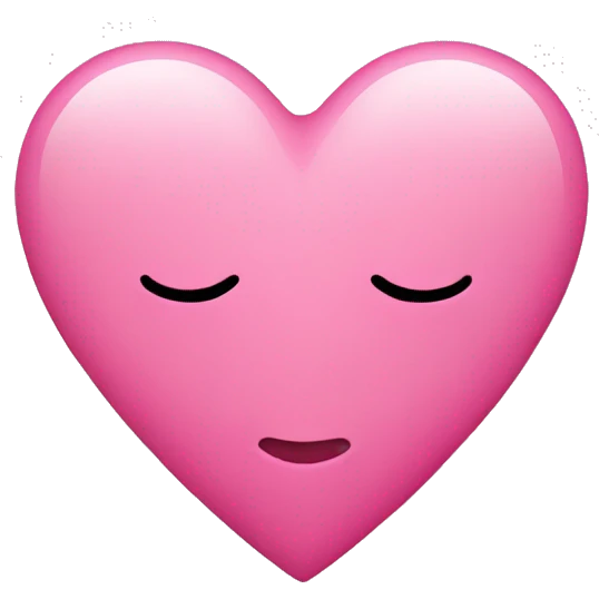 pink heart emoji
