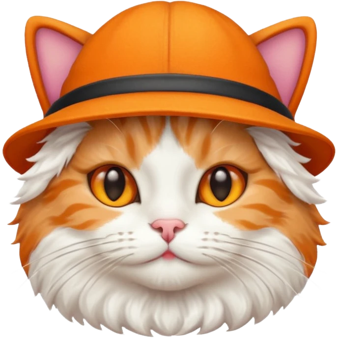 cat wearing a hat emoji