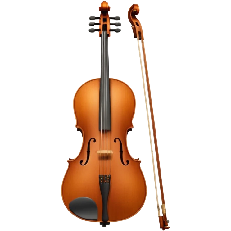 Cello instrument emoji